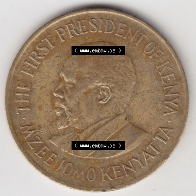 Münzen aus Afrika Kenia / Kenya Umlaufmünze 1969-1978, 10 Cent 1978 (2) Sammlung