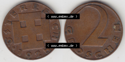 Münzen Österreich / Austria Eurovorläufer, Umlaufmünze vor Euroeinführung 1925-1938, 2 Groschen 1928 (3) Sammlung