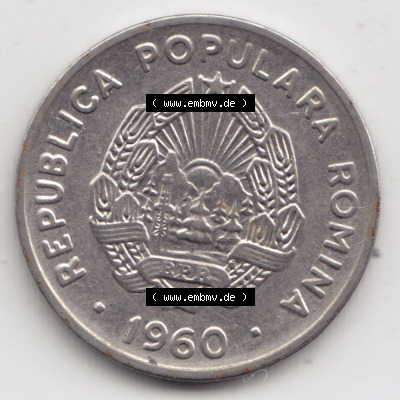 Münzen Rumänien / România Eurovorläufer, Umlaufmünze vor Euroeinführung 1960-1960, 15 Bani Kursmünze (2) Sammlung