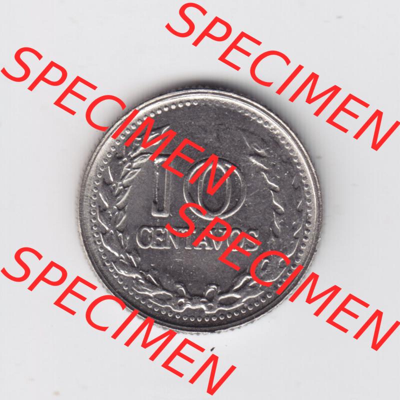 Münzen aus Amerika Kolumbien / Columbia Umlaufmünze 1972, 10 Centavos (1) Sammlung