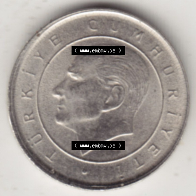 Münzen Türkei / Türkiye Eurovorläufer, Umlaufmünze vor Euroeinführung 2001-2004, 500000 Lira 2002 (1) Sammlung
