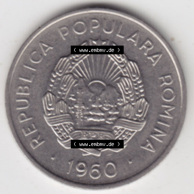 Münzen Rumänien / România Eurovorläufer, Umlaufmünze vor Euroeinführung 1960-1960, 25 Bani (2) Sammlung