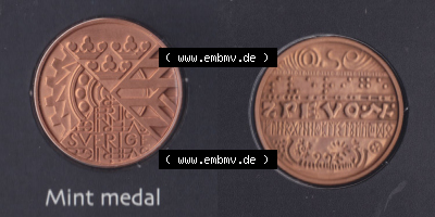 Münzen Schweden / Sverige Eurovorläufer, Umlaufmünze vor Euroeinführung 2001-2001, Medaille aus KMS 2001 (3) Sammlung