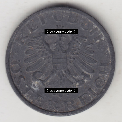 Münzen Österreich / Austria Eurovorläufer, Umlaufmünze vor Euroeinführung 1947-1949, 10 Groschen 1949 I. (1) Sammlung