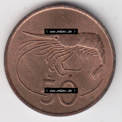 Münzen Island Eurovorläufer, Umlaufmünze vor Euroeinführung 1981-1981 50 Aurar 1981 (2) Sammlung