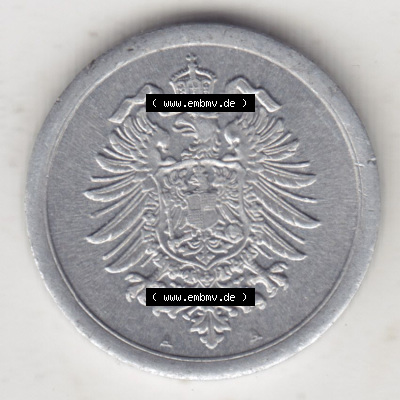 Münzen Deutschland 1918-1932 Weimarer Republik 1916-1918, 1 Pfennig A, 1917 II. (2) Sammlung