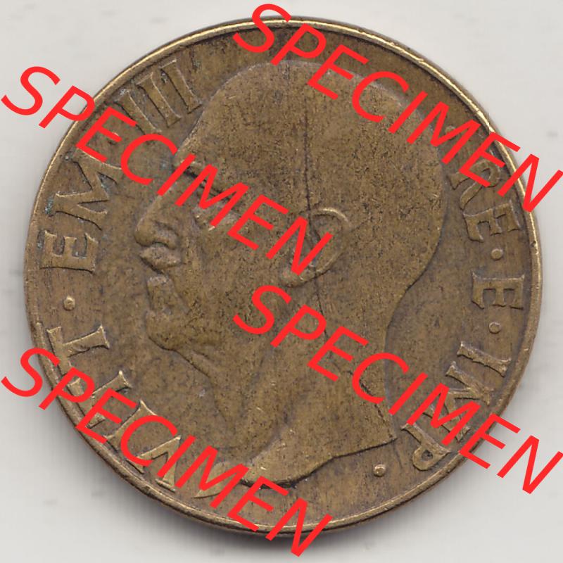 Münzen Italien / Italia Eurovorläufer, Umlaufmünze vor Euroeinführung 1939-1943, 10 Centesimi, Cent, Viktor Emanuel III. VITT EM III RE E IMP 1939-1.... Sammlung