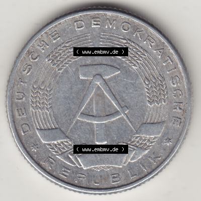 Münzen Deutschland DDR 1957-1957, A 2 Deutsche Mark 1957-1. Vorderseite einer 2 Mark Münze / Umlaufmünze aus Deutschland der ehemaligen DDR in Europa als Digitales Bild... Sammlung