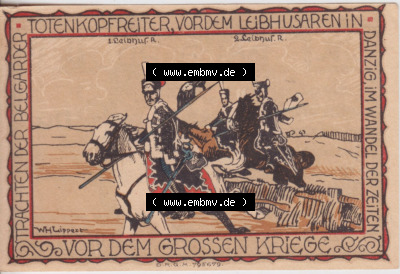 Notgeldscheine aus Belgrad Uniformen, 1 Mark (1) Sammlung