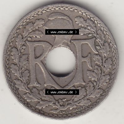 Münzen Frankreich Eurovorläufer, Umlaufmünze vor Euroeinführung 1917-1938, 10 Centimes, RF - Frankreich 10 CMES EGALITÉ FRATERNITÉ LIBERTÉ 1931-1.... Sammlung