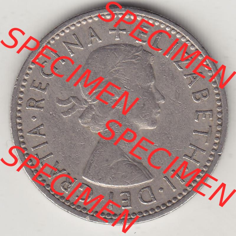 Münzen Großbritannien Eurovorläufer, Umlaufmünze vor Euroeinführung 1954-1970, 1 Schilling - Shilling, 1956-2 Wappen mit 3 Löwen. Vorderseite einer... Sammlung