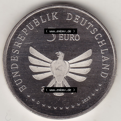 Münzen Deutschland 2023, 5 Euro-Sondermünzen, Sammlermünze aus der Serie „Wunderwelt der Insekten“-Insektenreich 2023-2023,... Sammlung