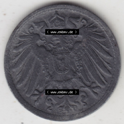 Münzen Deutschland 1918-1932 Weimarer Republik 1917-1922, 10 Pfennig Reichsadler, Keine Prägestätte 1919 (2) Sammlung