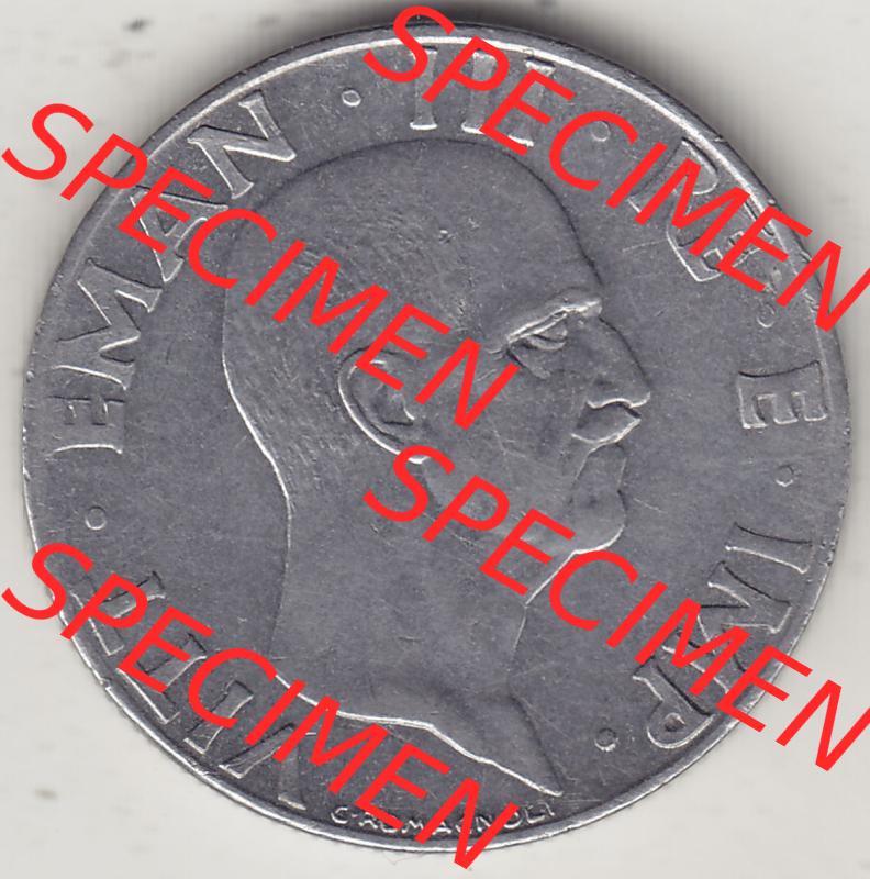 Münzen Italien / Italia Eurovorläufer, Umlaufmünze vor Euroeinführung 1939-1943, 50 Centesimi, Cent, Viktor Emanuael III., G ROMAGNOLI VITT... Sammlung