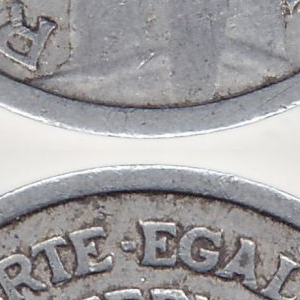 Ausschnitt zur Qualitätsprüfung vom Digitalen Bild Qualität