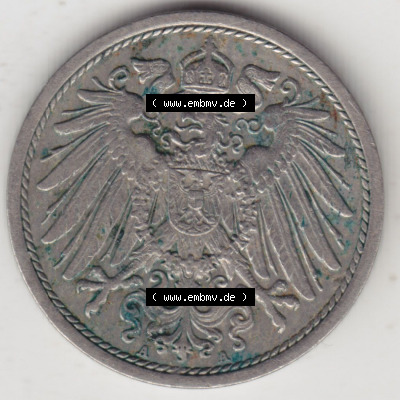 Münzen Deutschland 1871-1918 Kaiserreich 1890-1916, 10 Pfennig A, 1913 I. (2) Sammlung