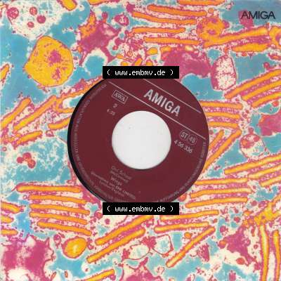 Amiga Schallplatten: Amiga 1980, Wings mit Mull Of Kintyre und Girl School. Rückseite der Schallplatte aus privater Sammlung, verwalte deine Schallplatten-Sammlung durch einfachen... Sammlung