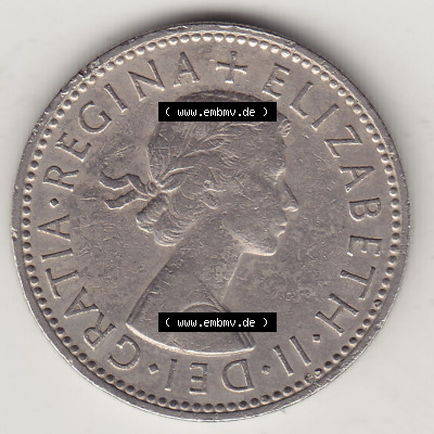 Münzen Großbritannien Eurovorläufer, Umlaufmünze vor Euroeinführung 1954-1970, 1 Schilling - Shilling, 1957 (Stück 1) Wappen... Sammlung