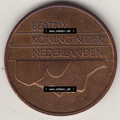 Münzen Niederlande / Netherlands Eurovorläufer, Umlaufmünze vor Euroeinführung 1982-2001, 5 Ct Cent 1985 Königin Beatrix... Sammlung