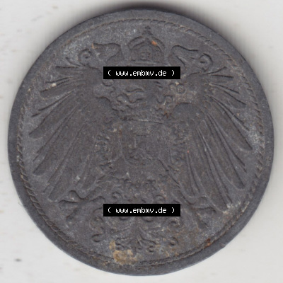 Münzen Deutschland 1918-1932 Weimarer Republik 1917-1922, 10 Pfennig Reichsadler, Keine Prägestätte 1921 II (2) Sammlung