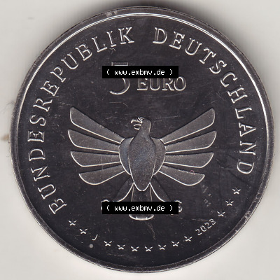 Münzen Deutschland 2023, 5 Euro-Sondermünzen, Sammlermünze aus der Serie „Wunderwelt der Insekten“-Insektenreich 2023-2023,... Sammlung