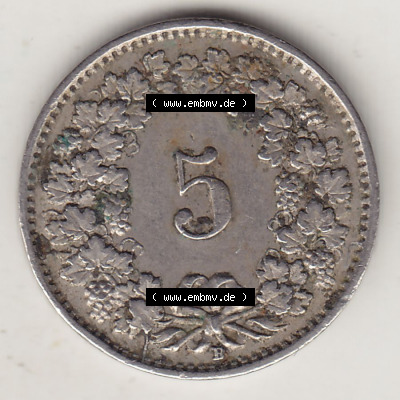 Münzen Schweiz Eurovorläufer, Umlaufmünze 1879-1980, 5 Rappen 1942 Helvetica (2) Sammlung