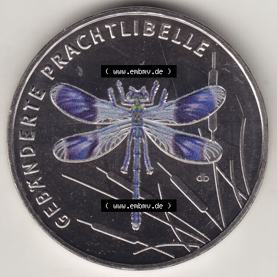Münzen Deutschland 2023, 5 Euro Sammlermünze aus der Serie „Wunderwelt der Insekten“-Insektenreich 2023-2023, 5 Euro Münzzeichen... Sammlung