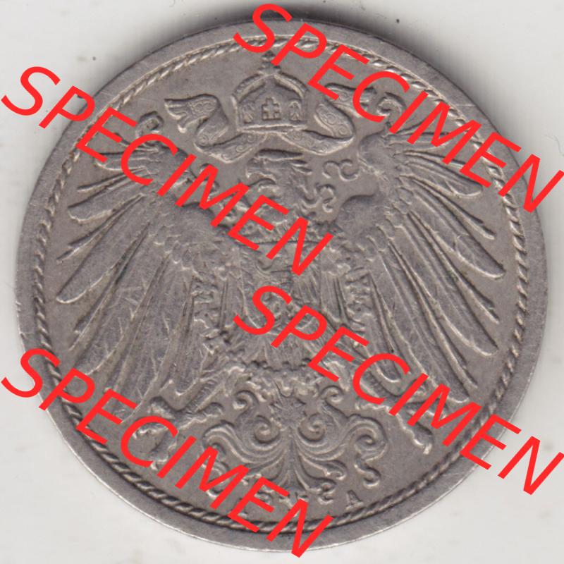 Münzen Deutschland 1871-1918 Kaiserreich 1890-1916, 10 Pfennig A, 1913 II (2) Sammlung