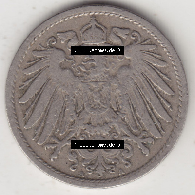 Münzen Deutschland 1871-1918 Kaiserreich 1890-1916, 10 Pfennig A, 1902 (2) Sammlung