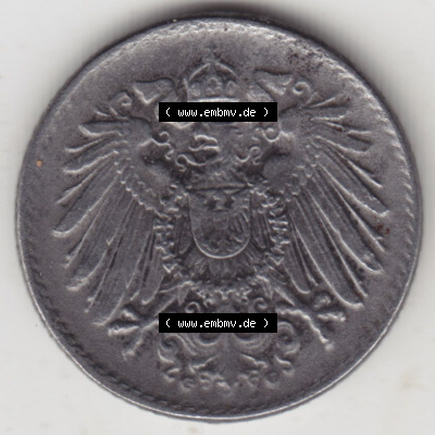 Münzen Deutschland 1918-1932 Weimarer Republik 1915-1922, 5 Pfennig D, 1920 (2) Sammlung