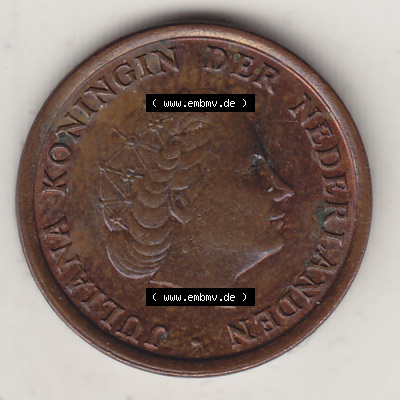 Münzen Niederlande / Netherlands Eurovorläufer, Umlaufmünze vor Euroeinführung 1950-1980, 1 Cent 1977 (1) Sammlung