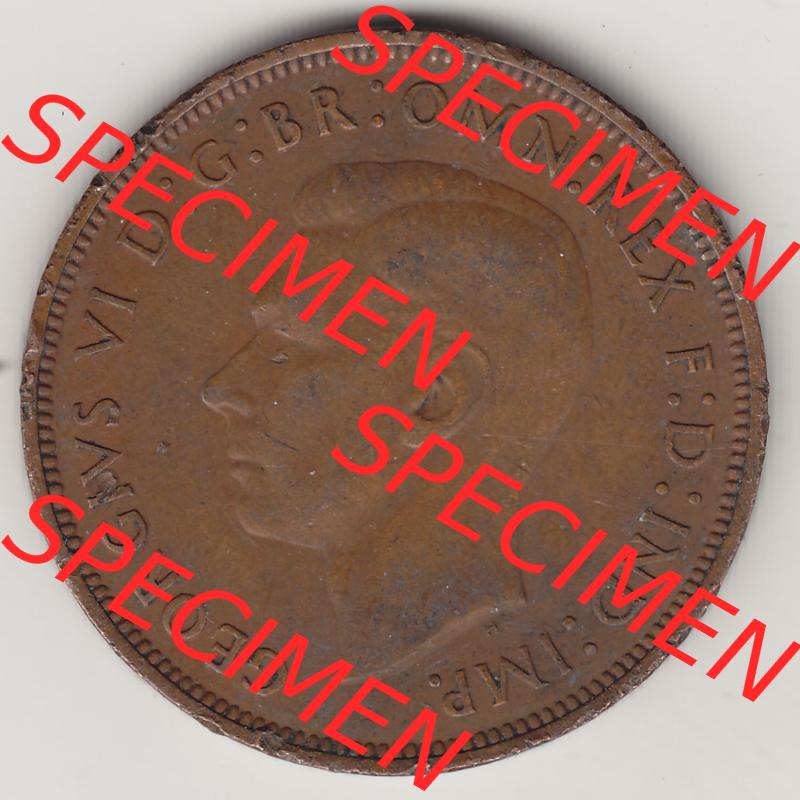 Münzen Großbritannien Eurovorläufer, Umlaufmünze vor Euroeinführung 1937-1948, 1 One Penny 1948 (2) Sammlung