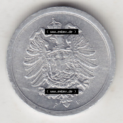 Münzen Deutschland 1918-1932 Weimarer Republik 1916-1918, 1 Pfennig F, 1917 I. (2) Sammlung
