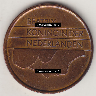 Münzen Niederlande / Netherlands Eurovorläufer, Umlaufmünze vor Euroeinführung 1982-2001, 5 Ct Cent 1991 (Stück 2) Königin... Sammlung