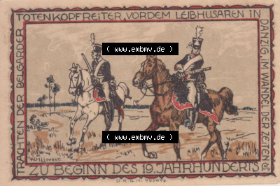 Notgeldscheine aus Belgrad Uniformen 50 Pfennig (1) Sammlung