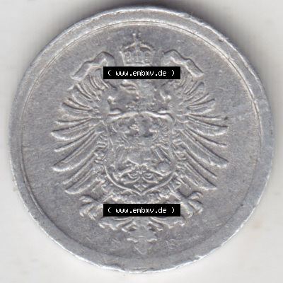 Münzen Deutschland 1918-1932 Weimarer Republik 1916-1918, 1 Pfennig F, 1917 VI. (2) Sammlung