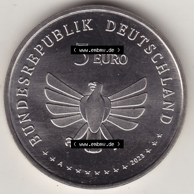 Münzen Deutschland 2023, 5 Euro-Sondermünzen, Sammlermünze aus der Serie „Wunderwelt der Insekten“-Insektenreich 2023-2023,... Sammlung