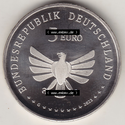 Münzen Deutschland 2023, 5 Euro-Sondermünzen, Sammlermünze aus der Serie „Wunderwelt der Insekten“-Insektenreich 2023-2023,... Sammlung
