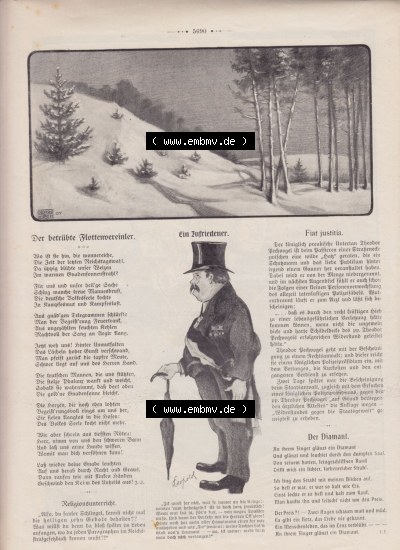 Der wahre Jacob 1908 Satire im deutschen Kaiserreich Nr. 561, 5690, Der betrübte Flotten-vereinler, Fiat justitia und Der Diamant... Sammlung