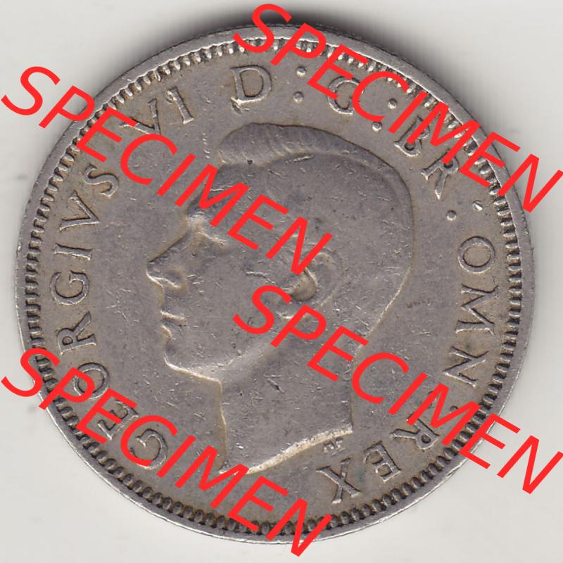 Münzen Großbritannien Eurovorläufer, Umlaufmünze vor Euroeinführung 1949-1951, 1 One Schilling - Shilling, 1949-1 Stehender Löwe auf Krone. Vorderseite... Sammlung
