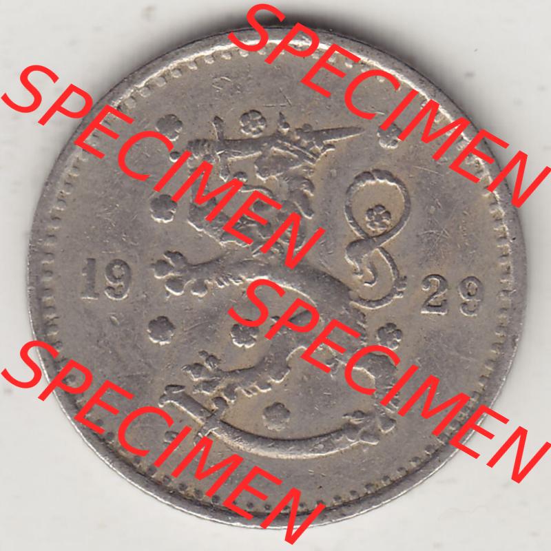 Alte Münzen Finnland, inoffizieller privater Kursmünzensatz / KMS - Zusammenstellung, mit Münze 1921-1940, 50 Penny, Penniä 1929. Vorderseite einer... Sammlung