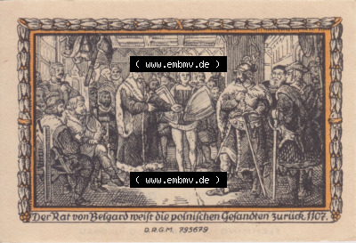 Notgeldscheine aus Belgrad Stadtansichten 25 Pfennig (2) Sammlung