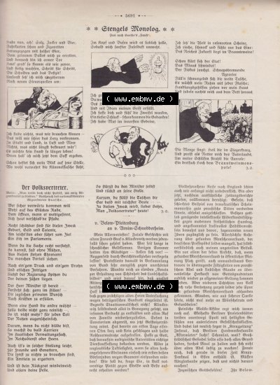 Der wahre Jacob 1908 Satire im deutschen Kaiserreich Nr. 561, 5691, Stengels Monolog und Der Volksvertreter (1) Sammlung