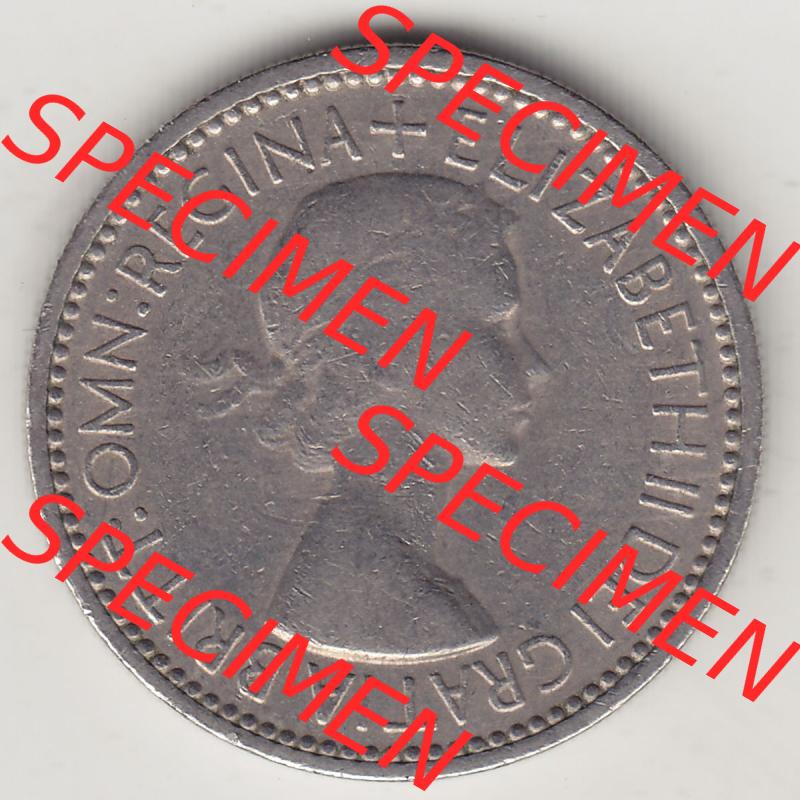 Münzen Großbritannien Eurovorläufer, Umlaufmünze vor Euroeinführung 1954-1970, 1 Schilling - One Shilling, 1953-1 Wappen mit drei Löwen. Vorderseite... Sammlung