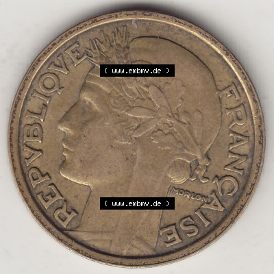 Münzen Frankreich Eurovorläufer, Umlaufmünze vor Euroeinführung 1931-1941, 1 Franken, 1 Franc, 1931 (Stück 1) LIBERTE EGALITE... Sammlung