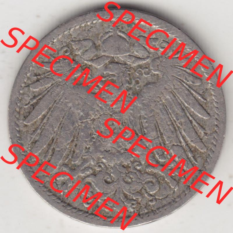 Münzen Deutschland 1871-1918 Kaiserreich 1890-1916, 10 Pfennig A, 1896 (2) Sammlung