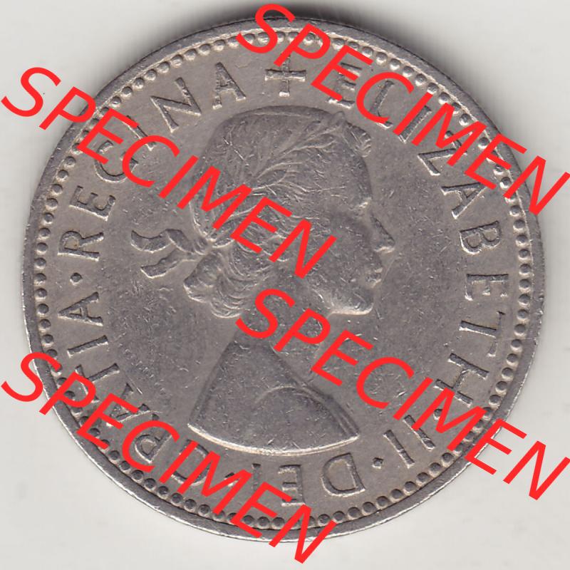 Münzen Großbritannien Eurovorläufer, Umlaufmünze vor Euroeinführung 1954-1970, 1 Schilling - One Shilling, 1955-1 Wappen mit einen Löwen. Vorderseite... Sammlung