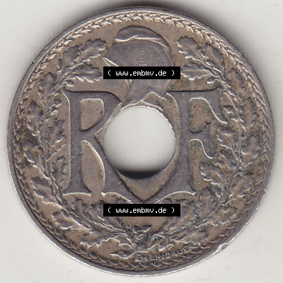Frankreich 10 CMES EGALITÉ FRATERNITÉ LIBERTÉ 1919 (Stück 1) Sammlung