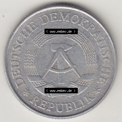 Münzen Deutschland DDR 1972-1990, A 2 Mark 1978. Vorderseite einer 2 Mark Münze / Umlaufmünze aus Deutschland der ehemaligen... Sammlung