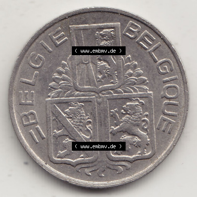 Alte Münzen KMS Belgien, Kursmünzensatz - Zusammenstellung 1938-1940, mit Münze 1939-1940, 1 FR, Franken, BELGIE - BELGIQUE... Sammlung